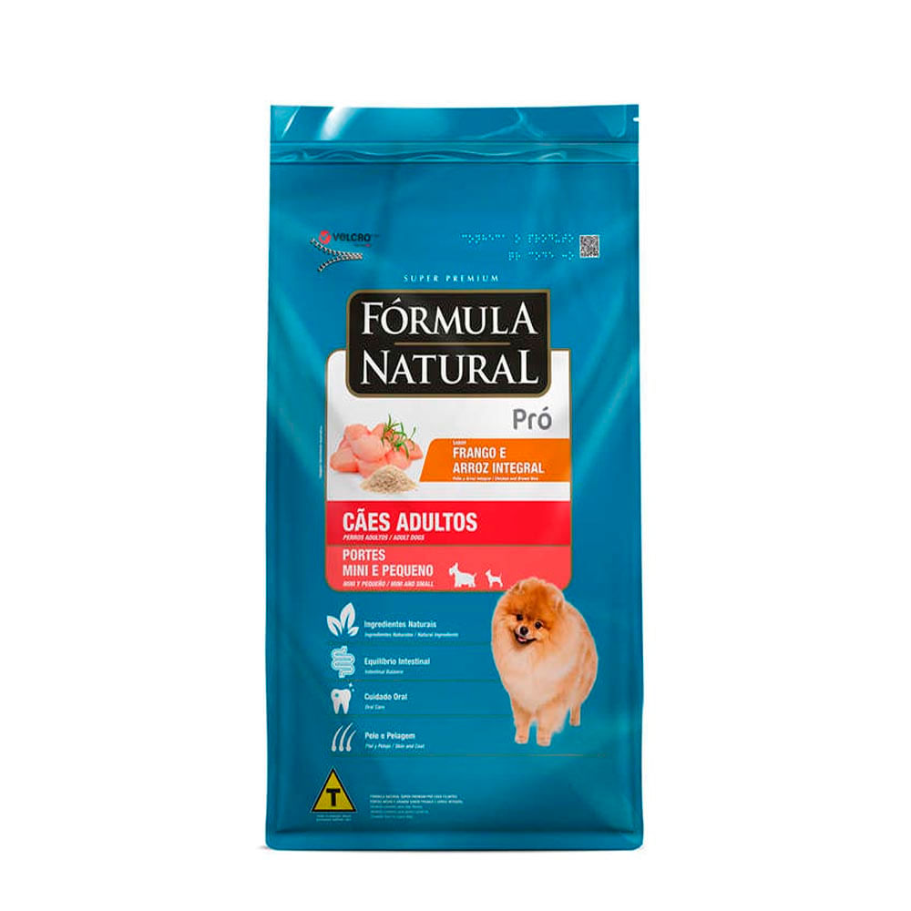 Foto-do-produto-Racao-Formula-Natural-Pro-Caes-Adultos-Racas-Mini-e-Pequenas-15Kg-no-petshop-online-da-Tudo-de-Bicho