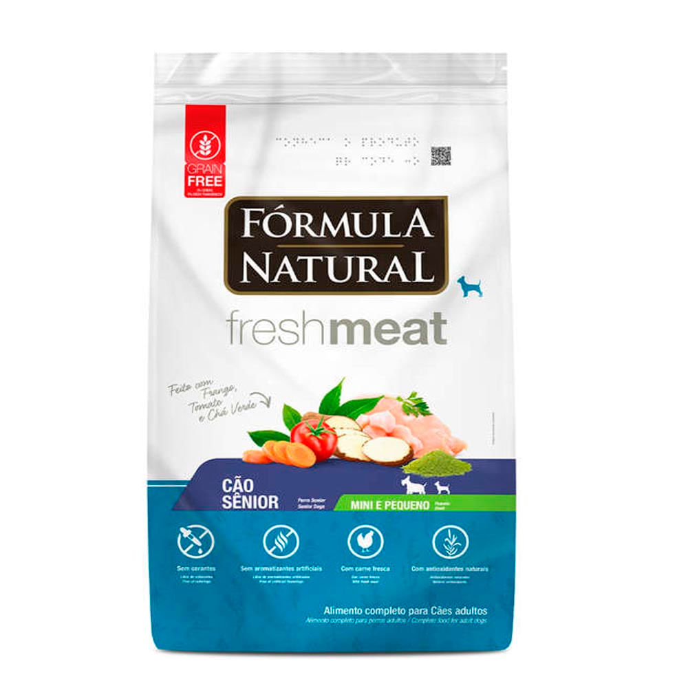 Foto-do-produto-Racao-Formula-Natural-Caes-Fresh-Meat-Senior-Racas-Mini-e-Pequenas-7kg-no-petshop-online-da-Tudo-de-Bicho