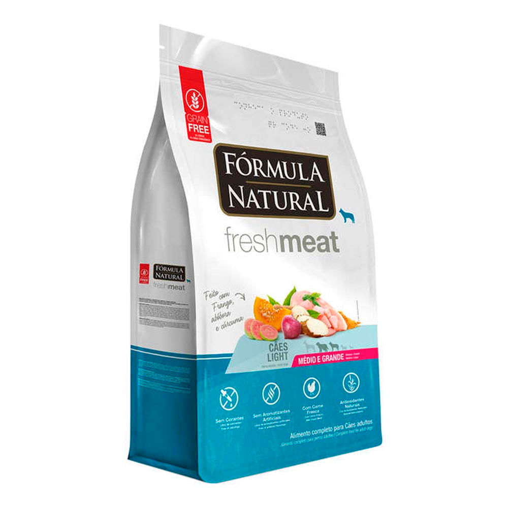 Foto-do-produto-Racao-Formula-Natural-Caes-Fresh-Meat-Light-Racas-Medias-e-Grandes-25kg-no-petshop-online-da-Tudo-de-Bicho