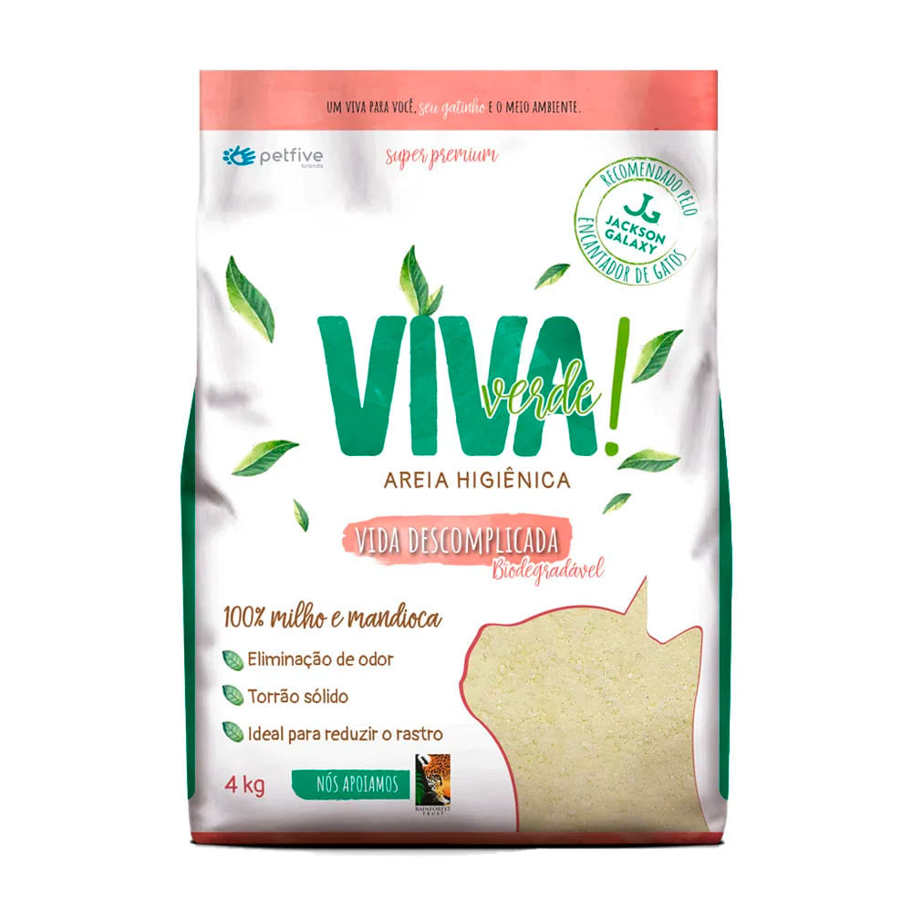 Foto-do-produto-Areia-Higienica-Para-Gatos-Biodegradavel-Descomplicada-Viva-Verde-4kg-no-petshop-online-da-Tudo-de-Bicho