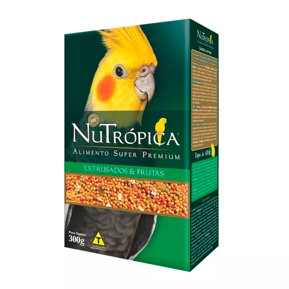 Foto-do-produto-Racao-para-Calopsita-com-Frutas-Nutropica-300g-no-petshop-online-da-Tudo-de-Bicho