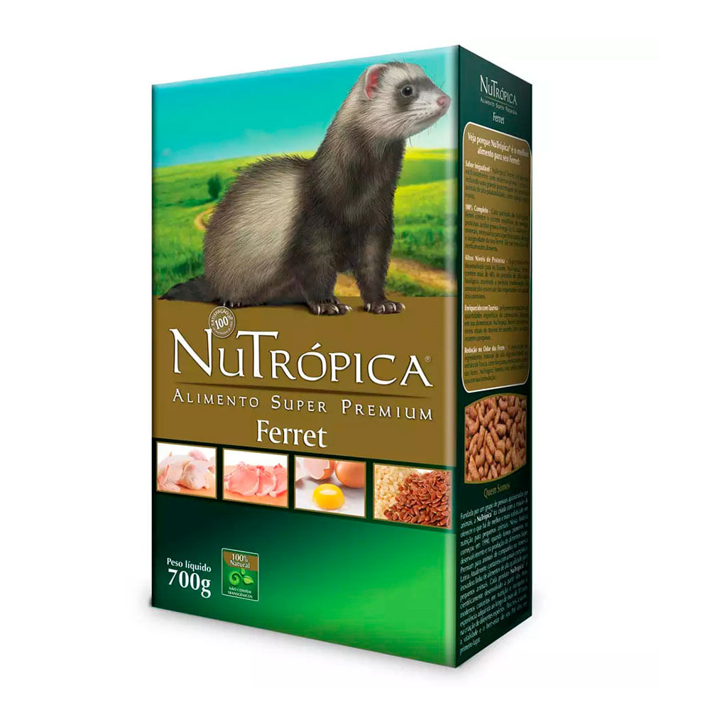 Foto-do-produto-Racao-Nutropica-Para-Ferret-Natural-700g-no-petshop-online-da-Tudo-de-Bicho