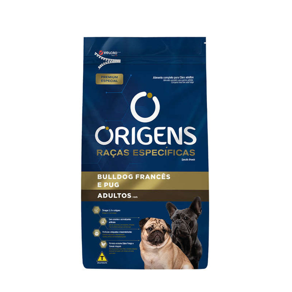 Foto-do-produto-Racao-Origens-Caes-Adultos-Buldog-Frances-e-Pug-101kg-no-petshop-online-da-Tudo-de-Bicho