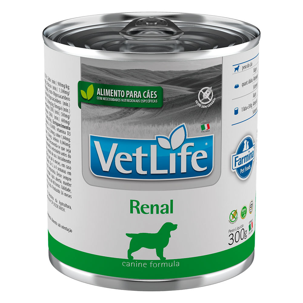 Foto-do-produto-Racao-Umida-Vet-Life-Caes-Renal-300g-no-petshop-online-da-Tudo-de-Bicho