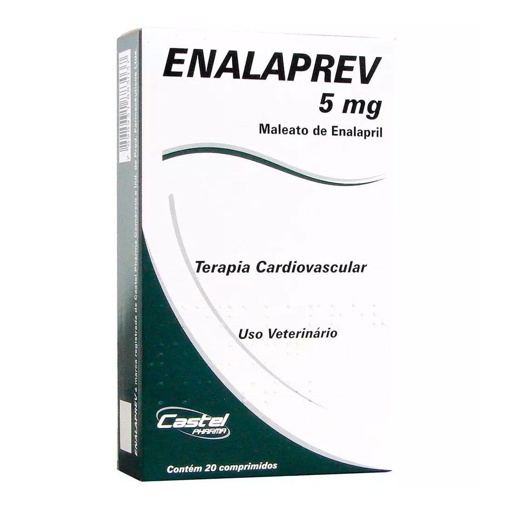 Foto-do-produto-Enalaprev-5mg-Cepav-20-Comprimidos-no-petshop-online-da-Tudo-de-Bicho