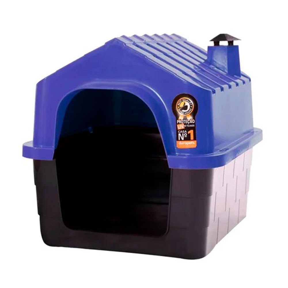 Foto-do-produto-Casa-Durapets-Plastica-Durahouse-Azul-Nº1-no-petshop-online-da-Tudo-de-Bicho