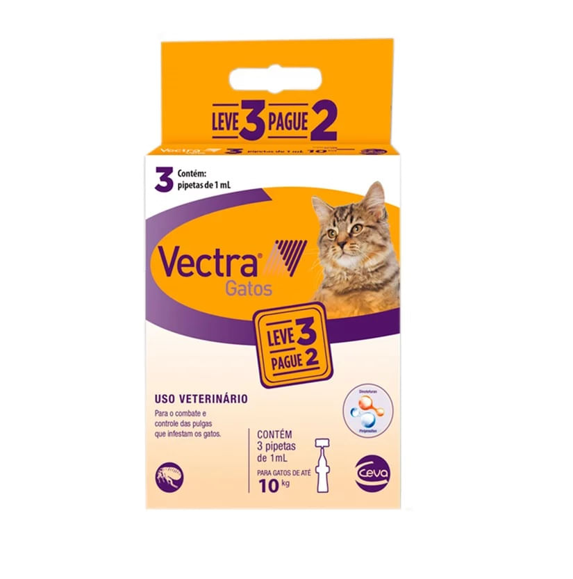 Foto-do-produto-Combo-Antipulgas-Vectra-Gatos-Ate-10kg-no-petshop-online-da-Tudo-de-Bicho