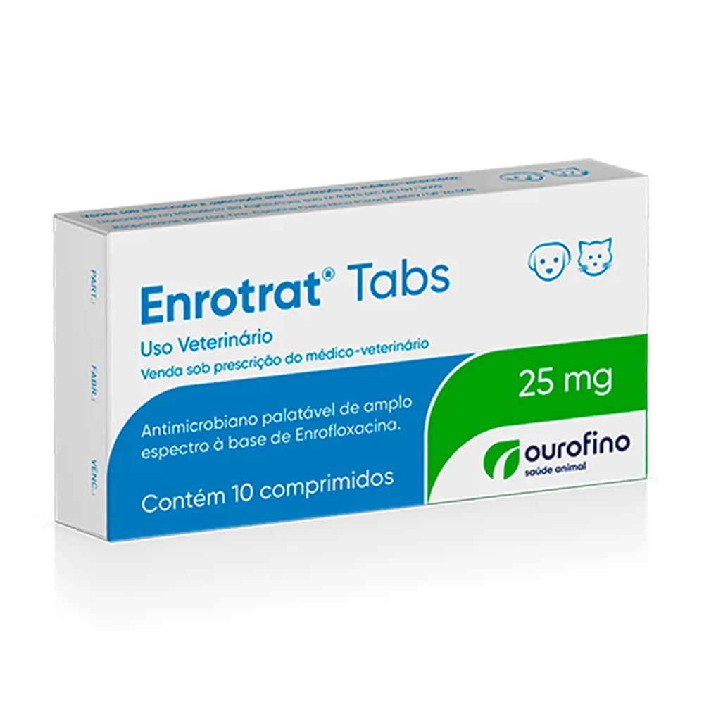 Foto-do-produto-Enrotrat-Tabs-Ourofino-25Mg-10-Comprimidos-no-petshop-online-da-Tudo-de-Bicho