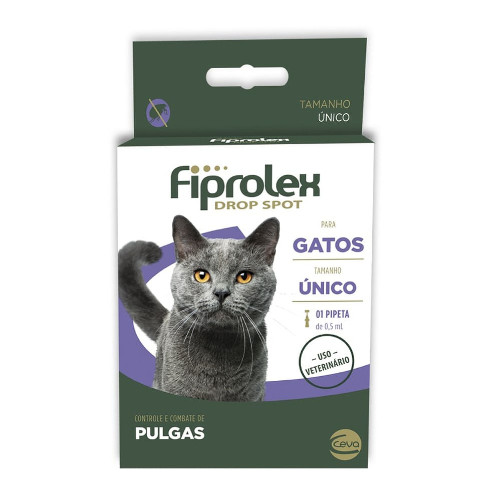 Foto-do-produto-Antipulgas-Fiprolex-Drop-Spot-para-Gatos-Ceva-no-petshop-online-da-Tudo-de-Bicho