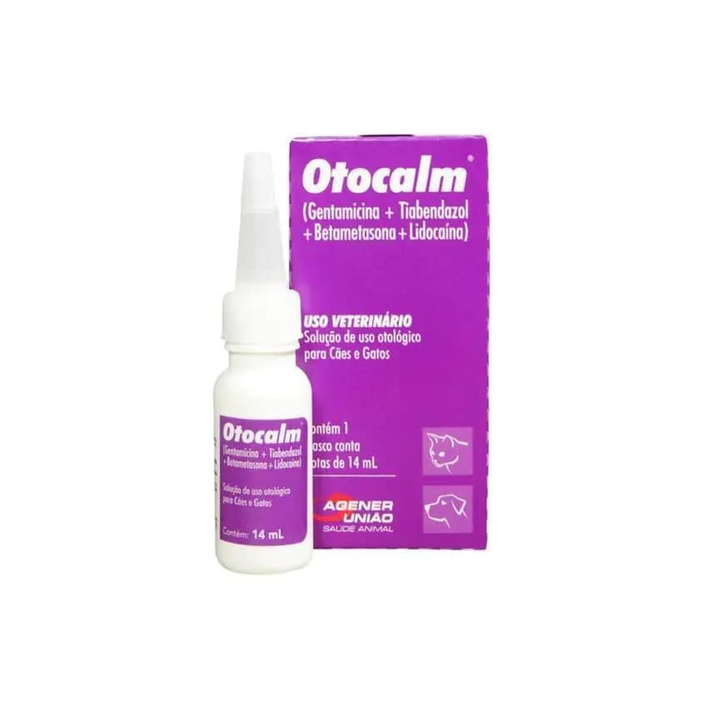 Foto-do-produto-Solucao-Otologica-Otocalm-Agener-14ml-no-petshop-online-da-Tudo-de-Bicho