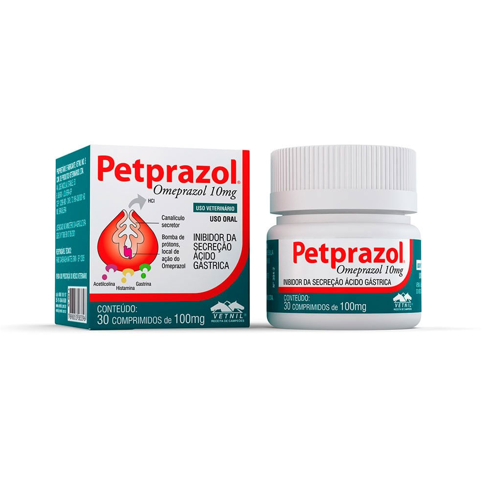 Foto-do-produto-Petprazol-Caes-e-Gatos-Vetnil-10mg-C--30-Comprimidos-no-petshop-online-da-Tudo-de-Bicho