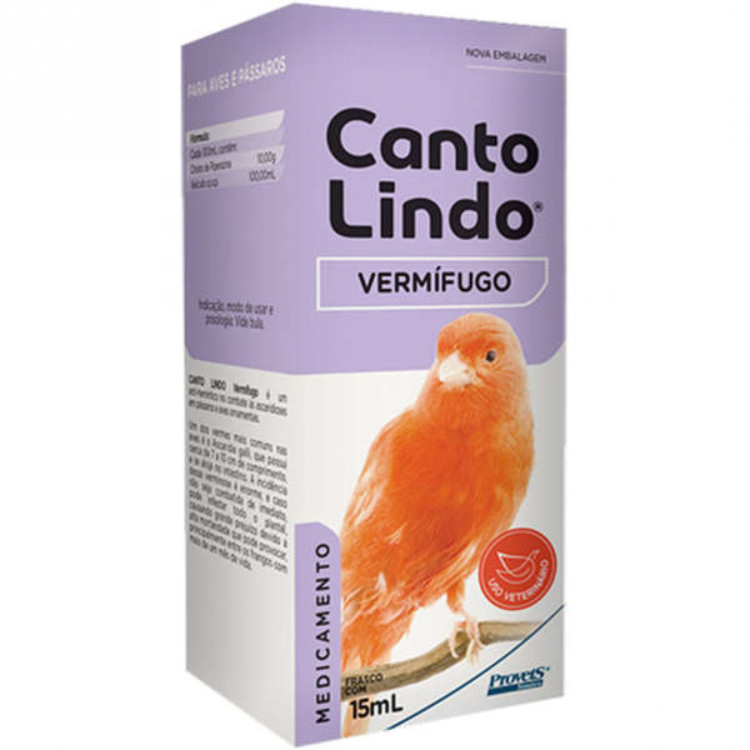 Foto-do-produto-Vermifugo-Cantolindo-Provets-15ml-no-petshop-online-da-Tudo-de-Bicho