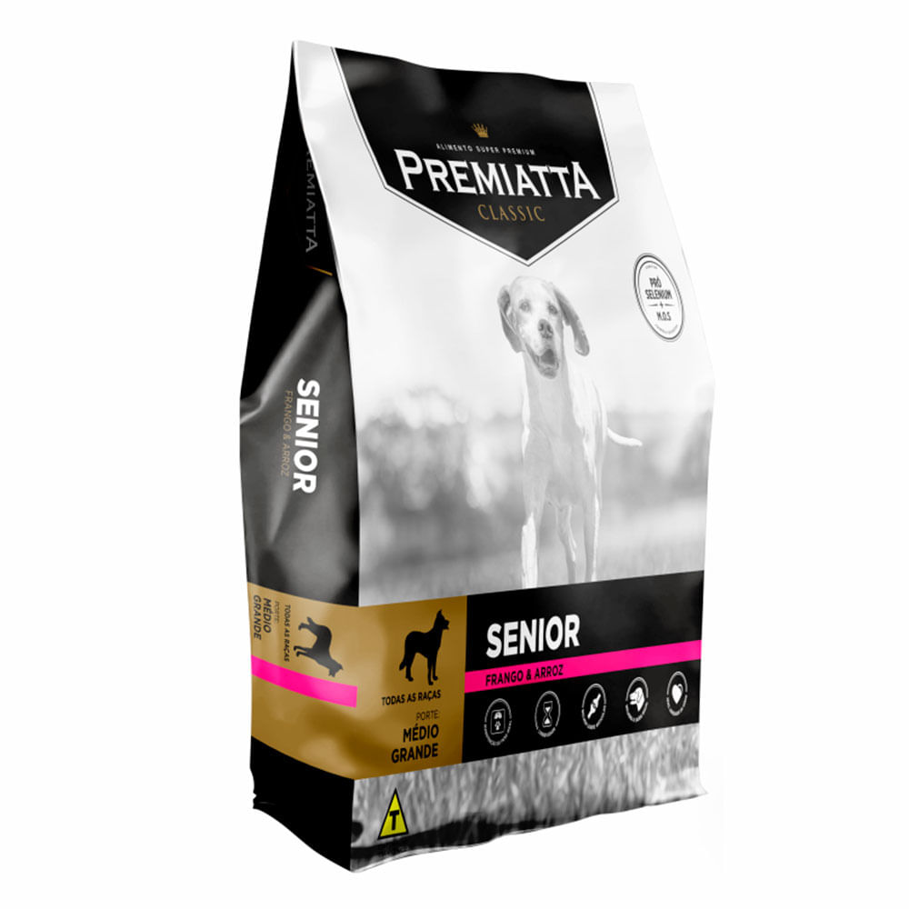 Foto-do-produto-Racao-Premiatta-Caes-Classic-Senior-15kg-no-petshop-online-da-Tudo-de-Bicho