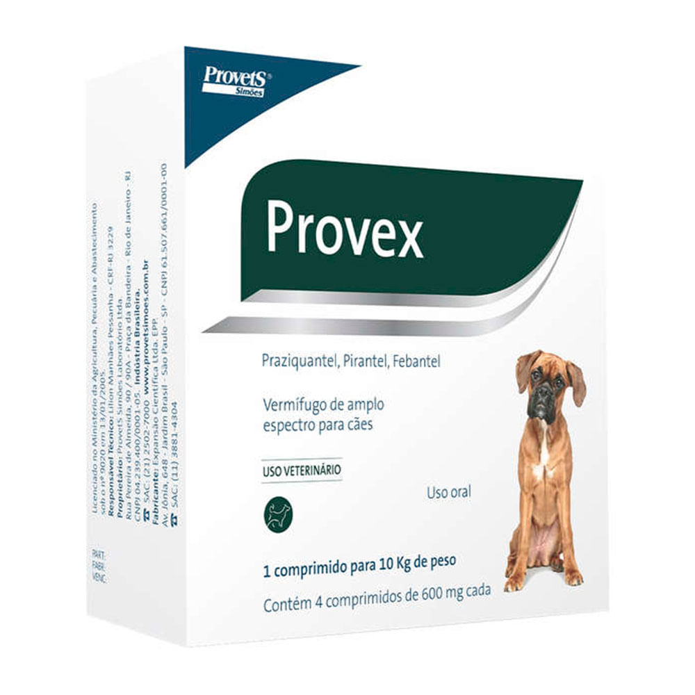 Foto-do-produto-Vermifugo-Caes-Provex-Provet-4-Comprimidos-no-petshop-online-da-Tudo-de-Bicho