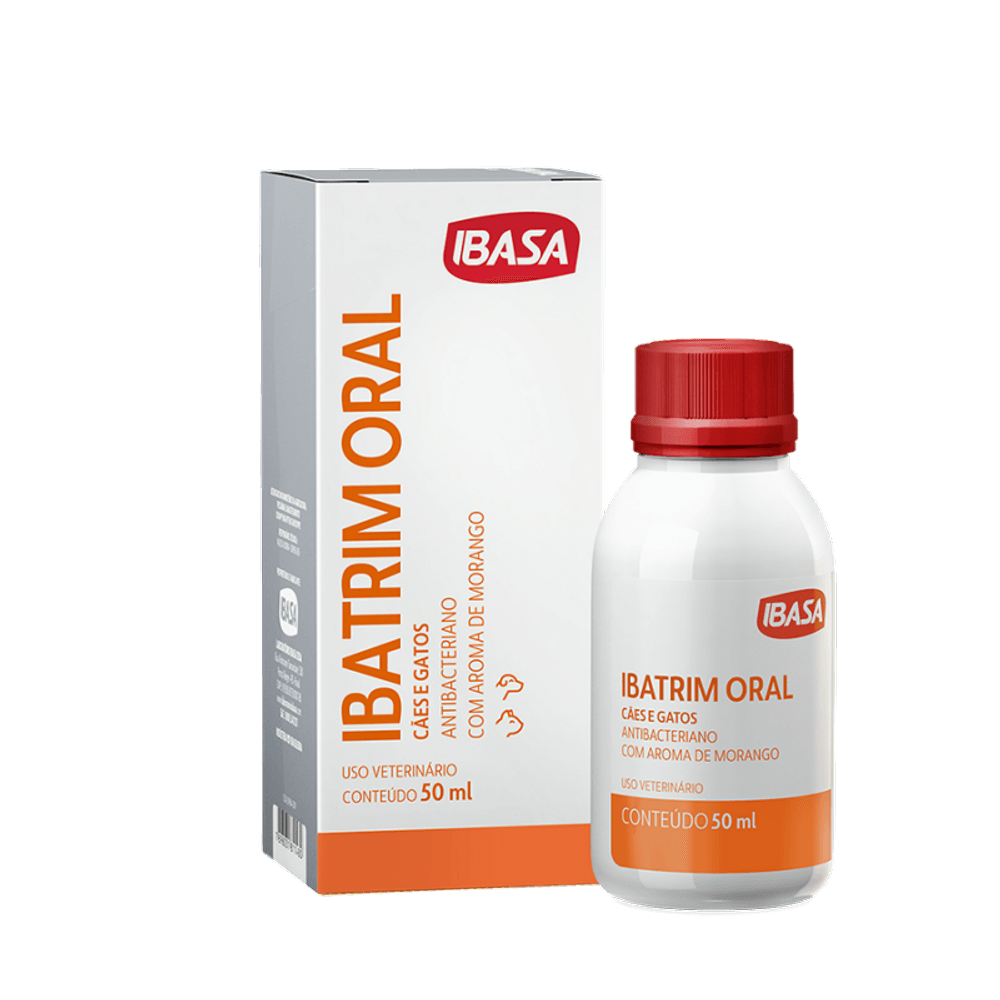 Foto-do-produto-Antimicrobiano-Ibasa-Ibatrim-Oral-Para-Caes-E-Gatos-50ml-no-petshop-online-da-Tudo-de-Bicho