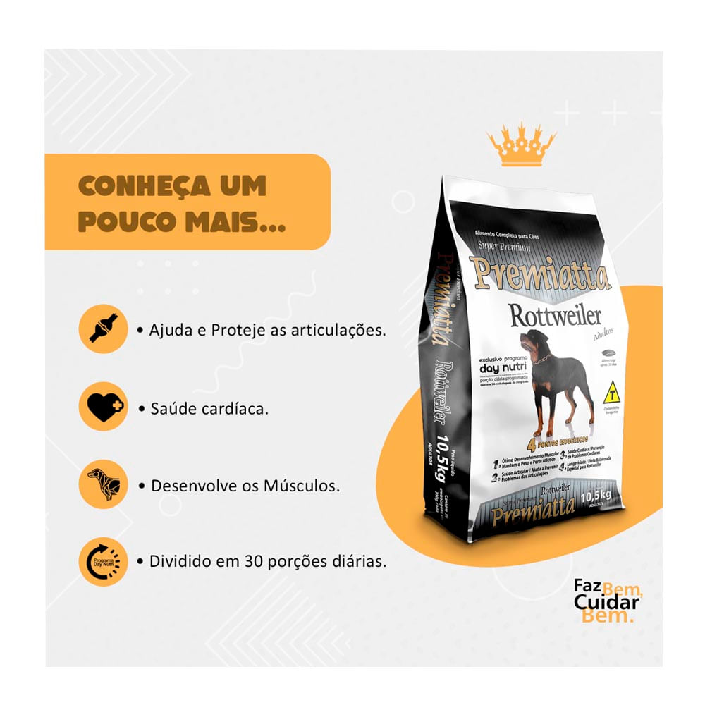 Foto-do-produto-Racao-Premiatta-Caes-Rottweiler-105kg-no-petshop-online-da-Tudo-de-Bicho