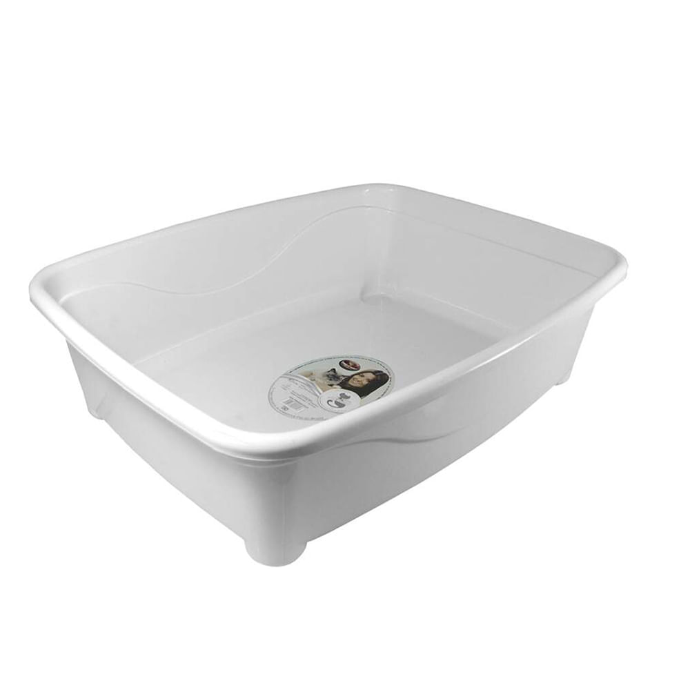 Foto-do-produto-Banheira-Gato-Higienica-Furacao-Pet-Classic-Branca-no-petshop-online-da-Tudo-de-Bicho