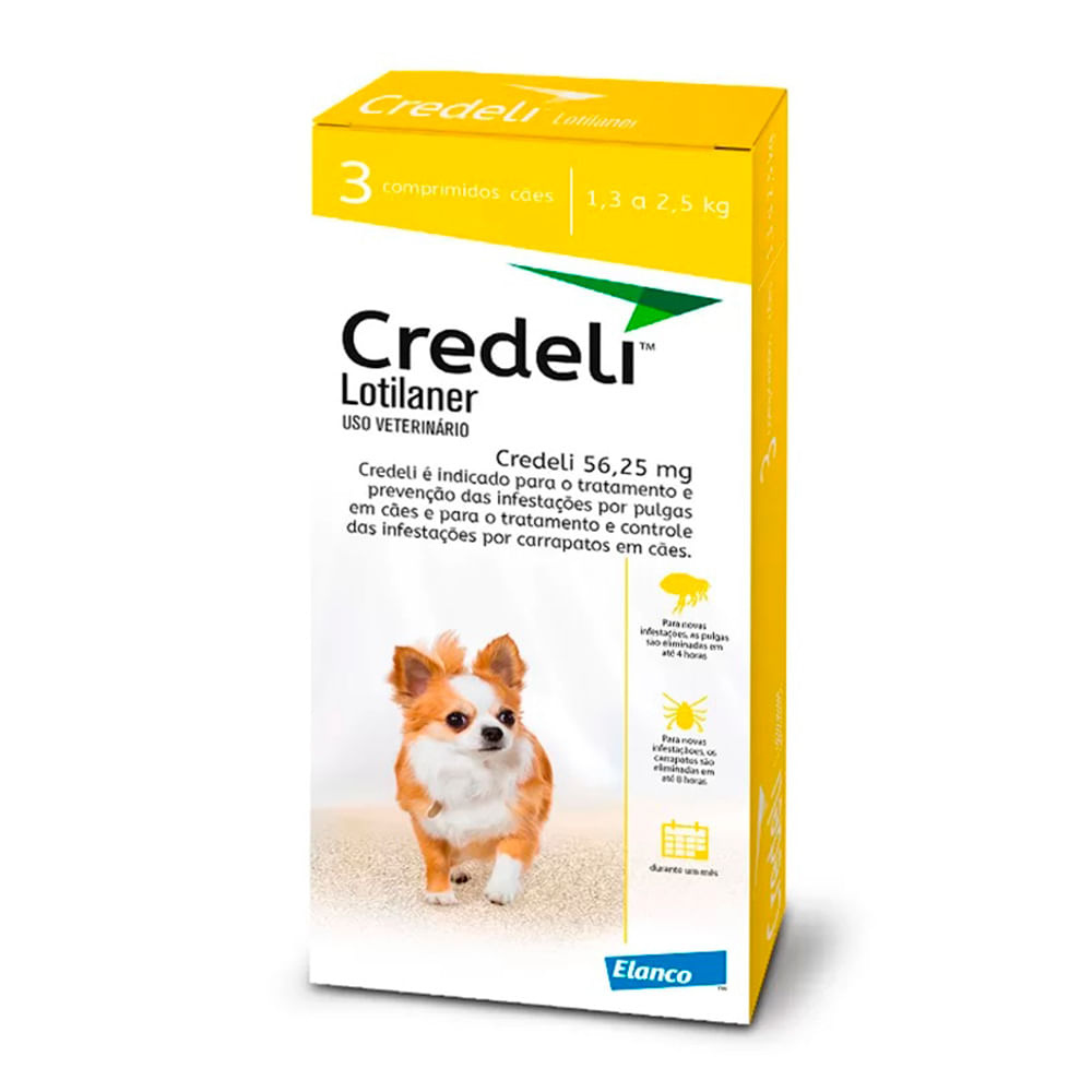 Foto-do-produto-Credeli-Antipulgas-e-Carrapatos-Caes-13-a-25kg-3-Comprimidos-no-petshop-online-da-Tudo-de-Bicho