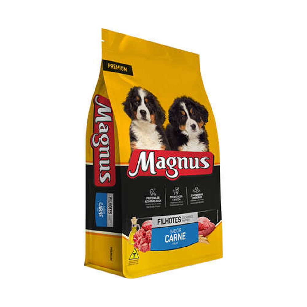 Foto-do-produto-Racao-Magnus-Premium-Caes-Filhotes-Carne-101kg-no-petshop-online-da-Tudo-de-Bicho