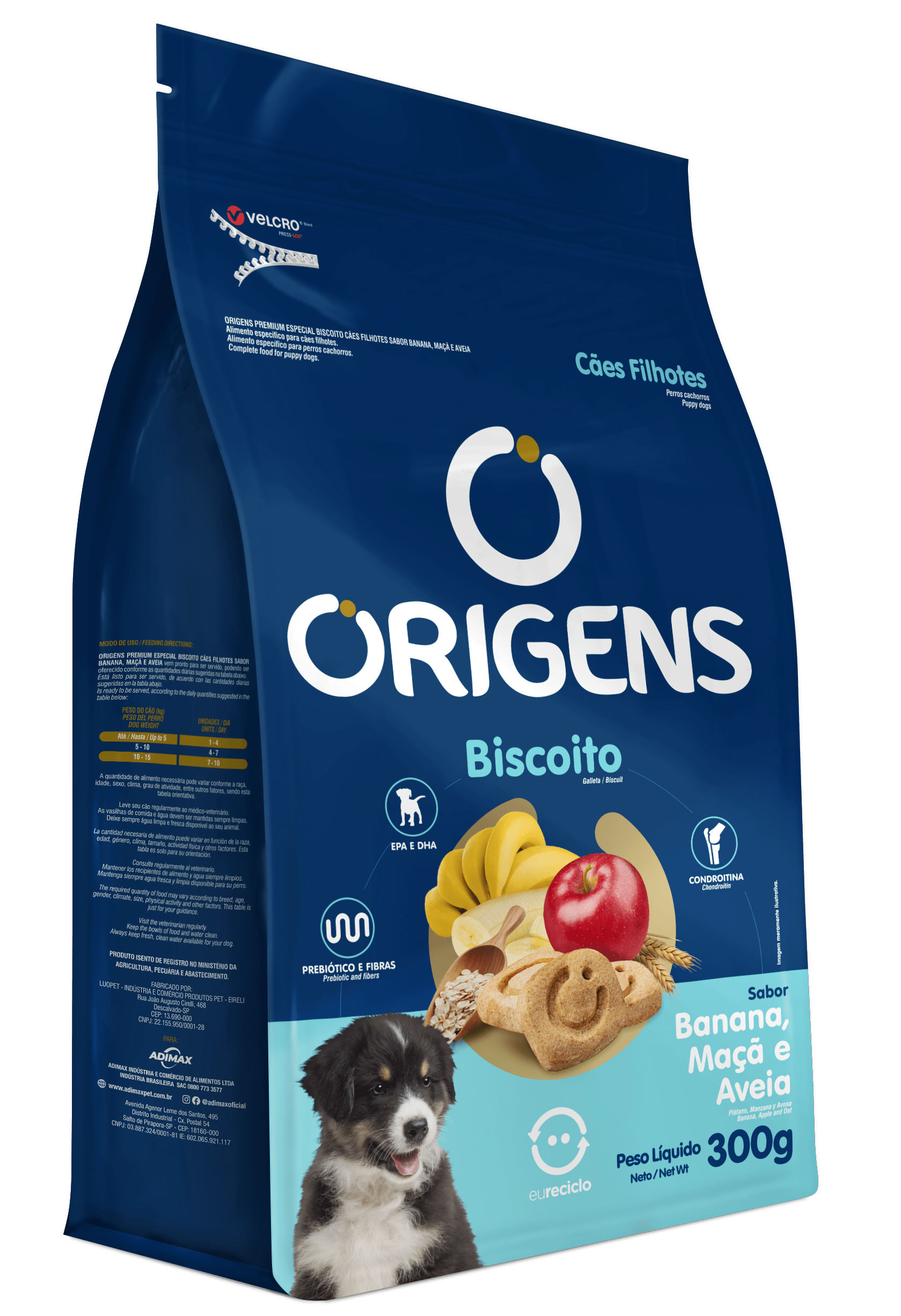 Foto-do-produto-Biscoito-Origens-Caes-Filhotes-Banana-300g-no-petshop-online-da-Tudo-de-Bicho