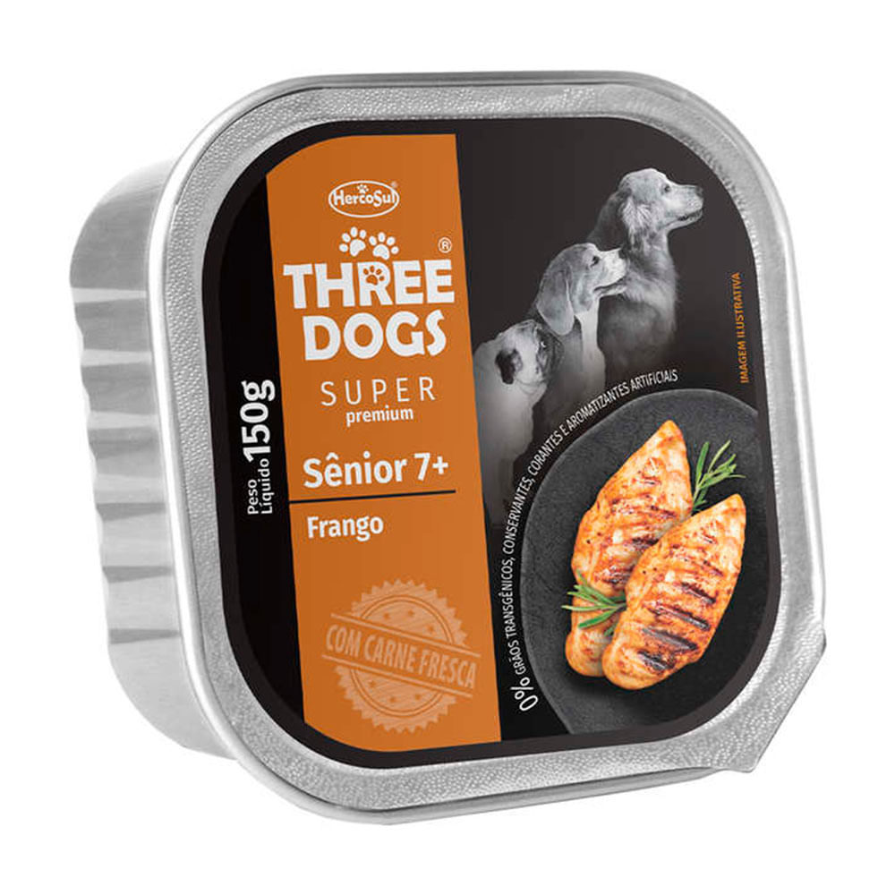 Foto-do-produto-Racao-Umida-Three-Dogs-Special-Senior-Pate-150g-no-petshop-online-da-Tudo-de-Bicho