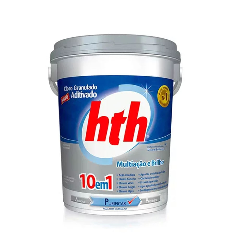 Foto-do-produto-Cloro-Granulado-Aditivado-HTH-10-em-1-55kg-no-petshop-online-da-Tudo-de-Bicho