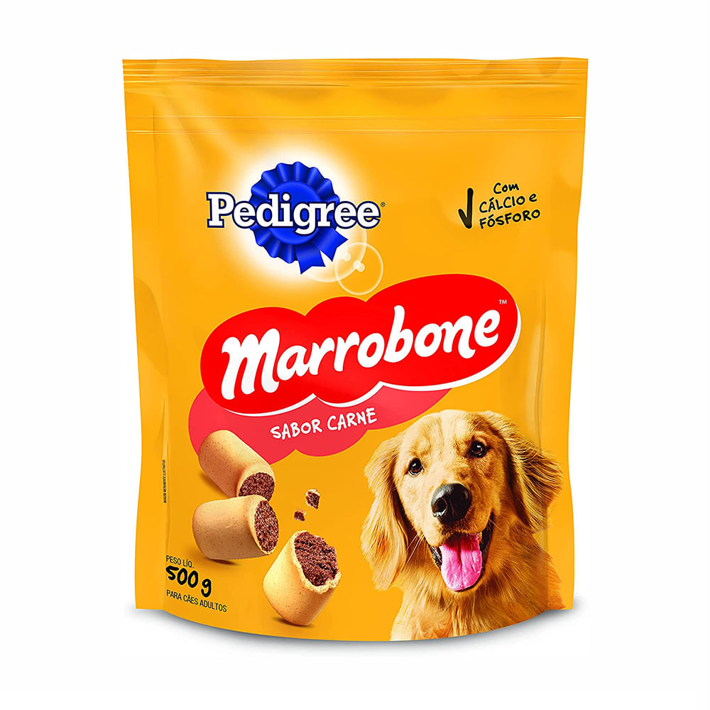 Foto-do-produto-Biscoito-Pedigree-Caes-Marrobone-Adultos-Carne-500g-no-petshop-online-da-Tudo-de-Bicho