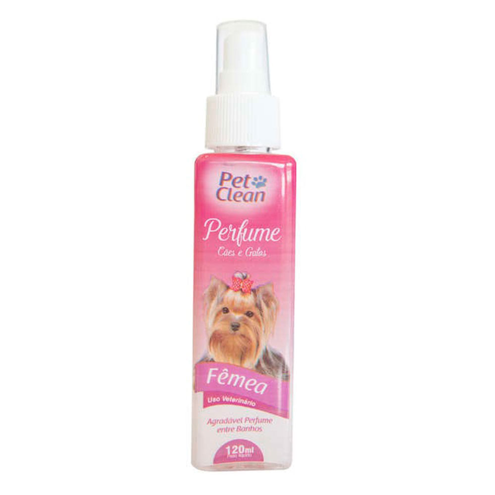 Foto-do-produto-Perfume-para-Caes-e-Gatos-Femea-Pet-Clean-120ml-no-petshop-online-da-Tudo-de-Bicho