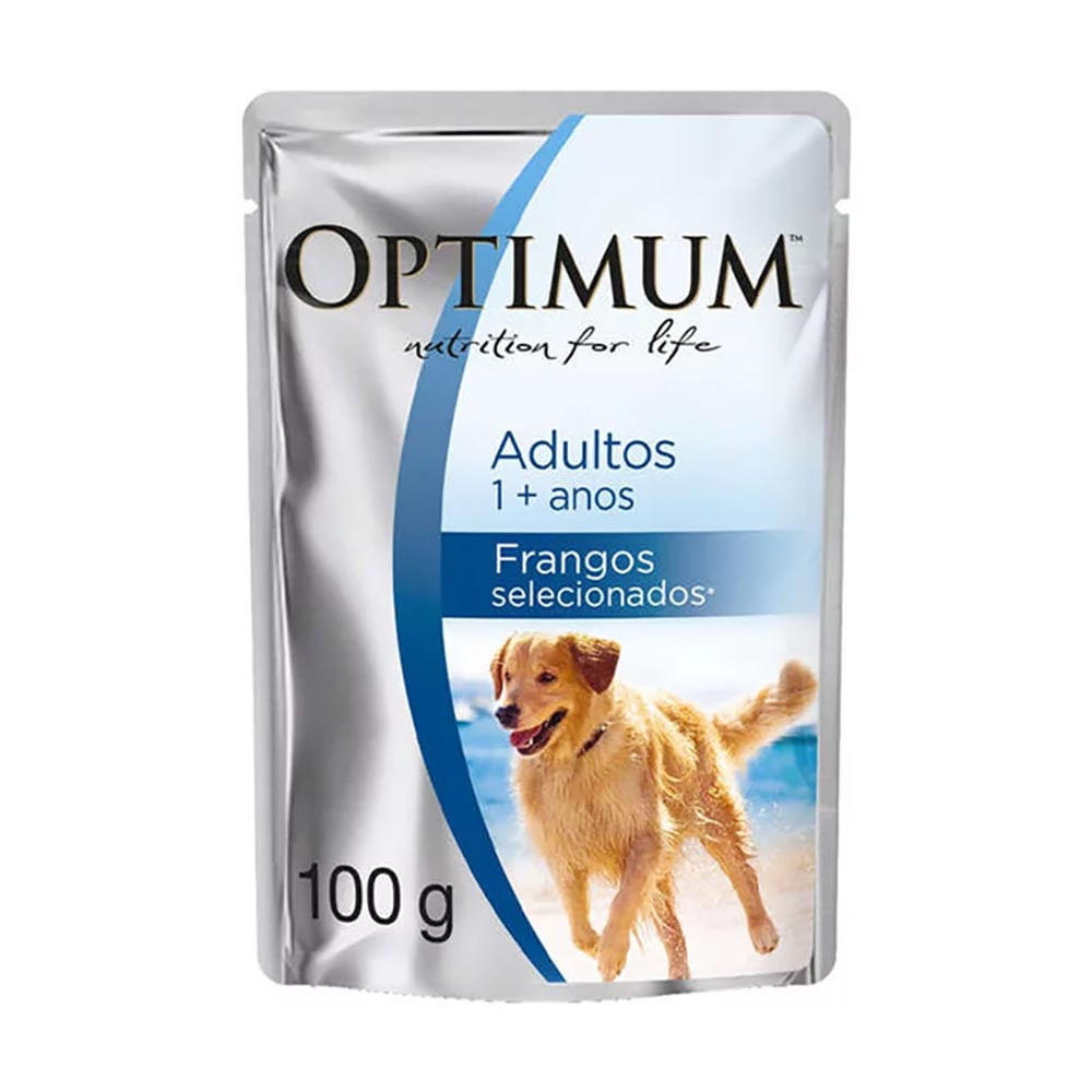 Foto-do-produto-Racao-Umida-Optimum-Caes-Adultos-Frango-Sache-100gr-no-petshop-online-da-Tudo-de-Bicho