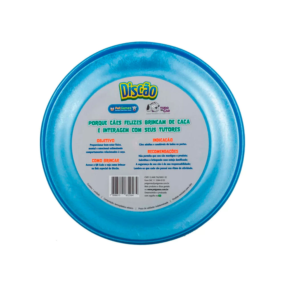 Foto-do-produto-Brinquedo-Caes-Pet-Games-Discao-Azul-no-petshop-online-da-Tudo-de-Bicho