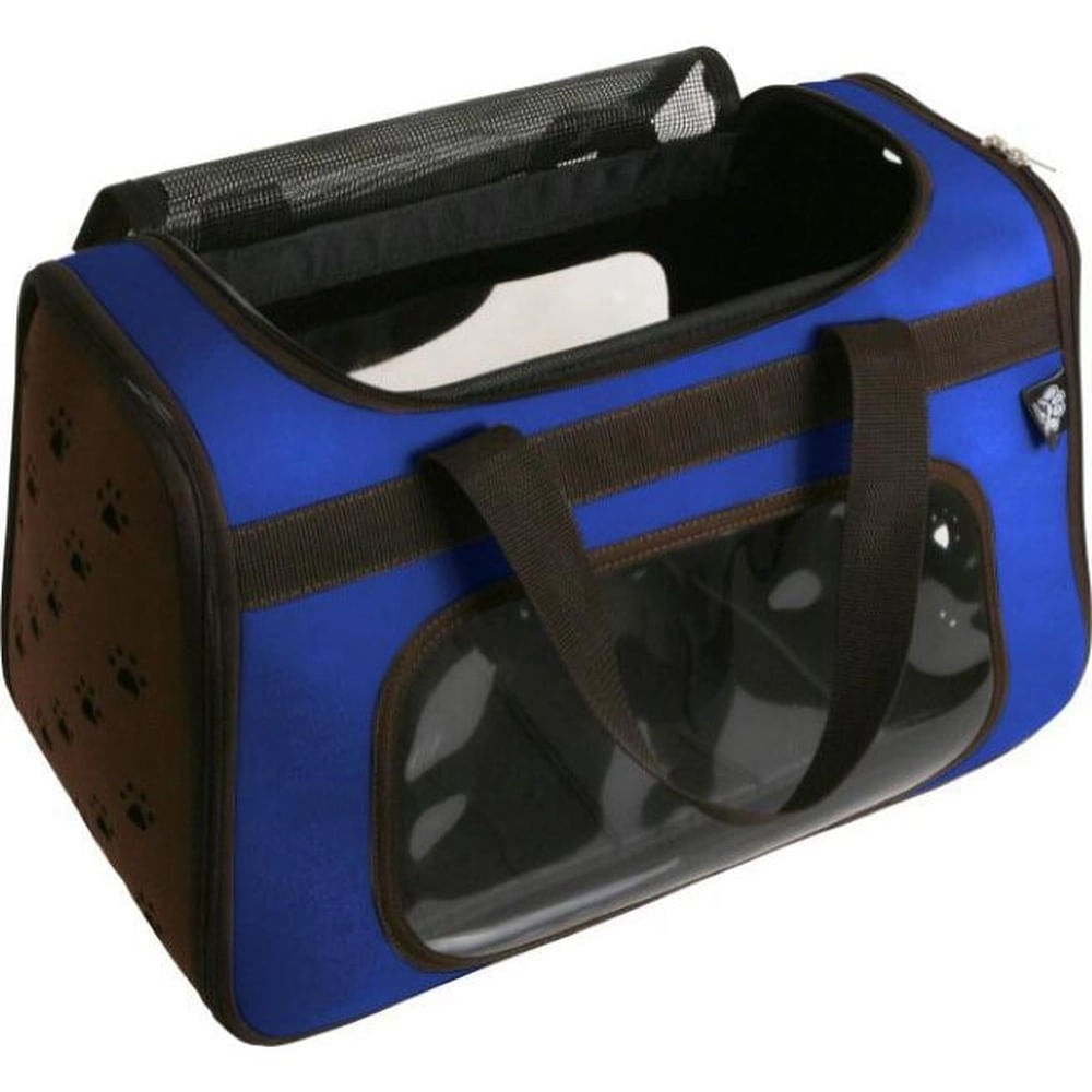 Foto-do-produto-Bolsa-de-Transporte-Saks-Caes-e-Gatos-em-Eva-Azul-no-petshop-online-da-Tudo-de-Bicho