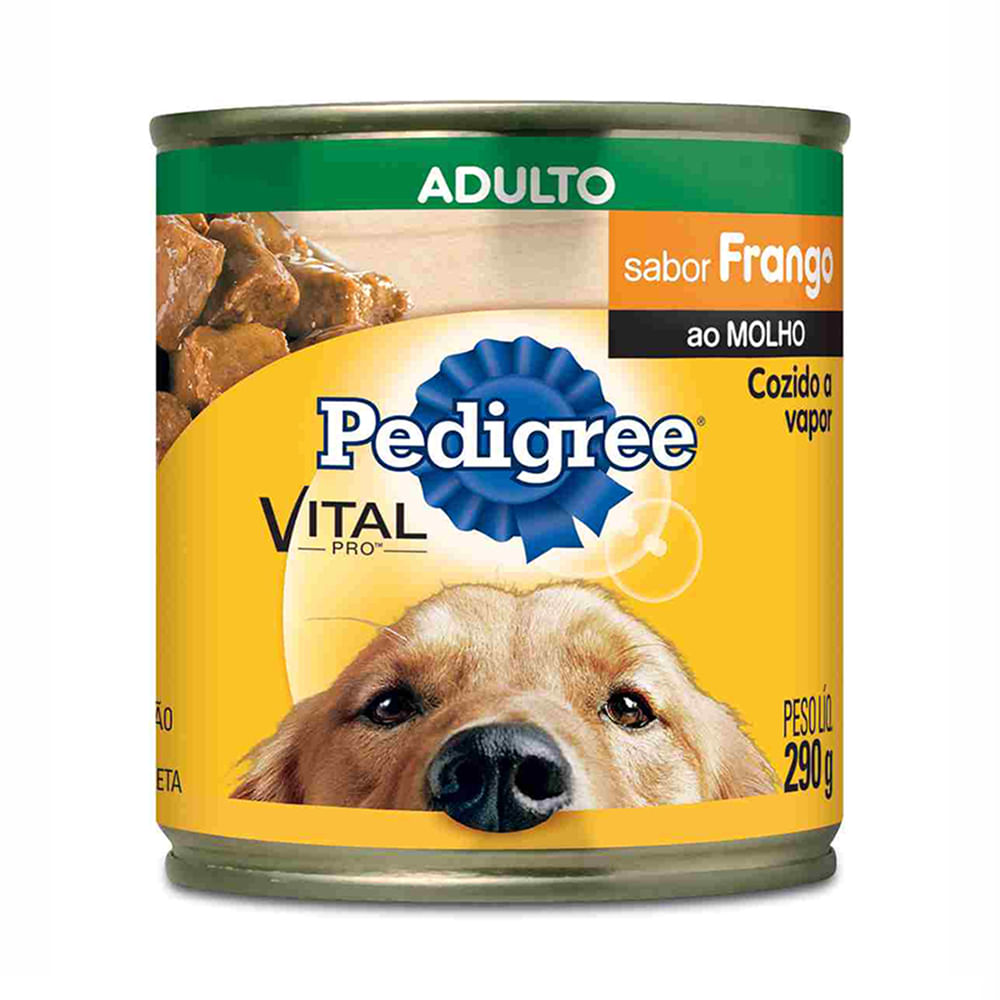 Foto-do-produto-Racao-Umida-Pedigree-Caes-Adultos-Frango-ao-Molho-Lata-290g-no-petshop-online-da-Tudo-de-Bicho