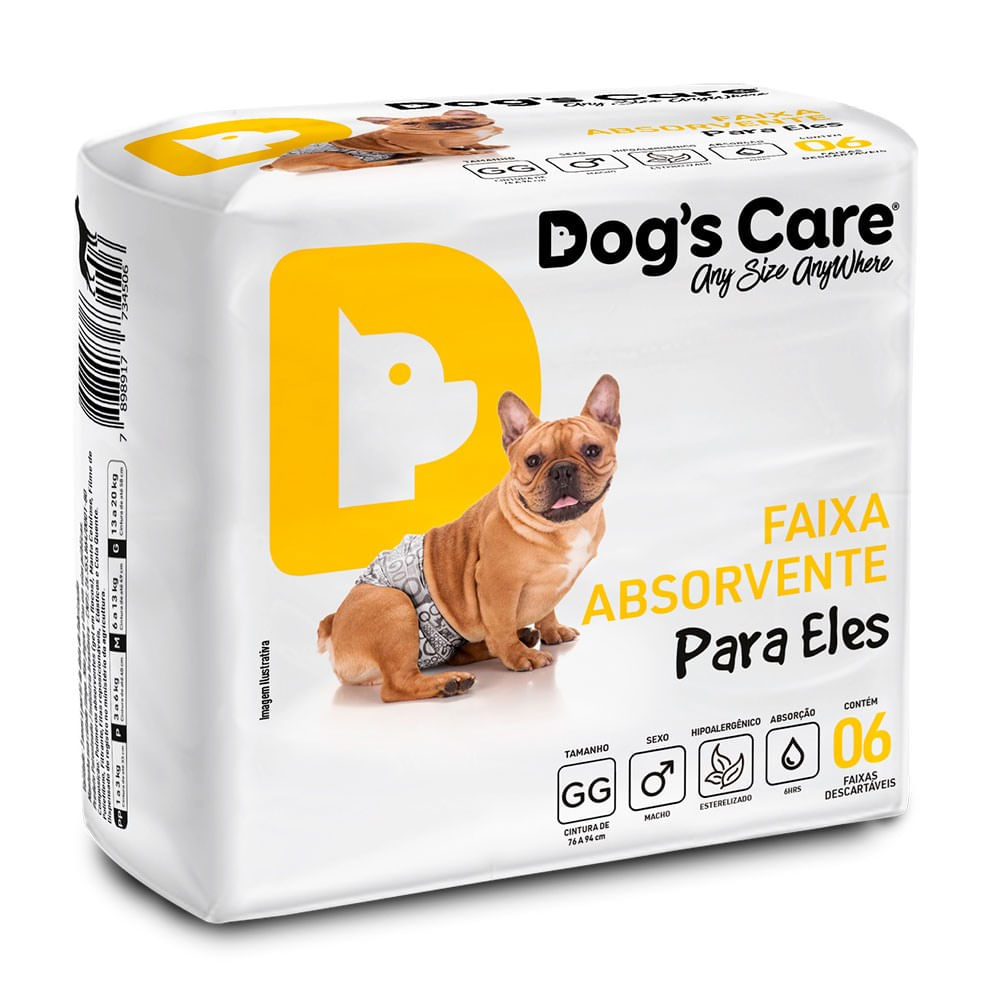 Foto-do-produto-Fralda-Higienica-Gg-Para-Macho-Dogs-Care-6-Unidades-no-petshop-online-da-Tudo-de-Bicho