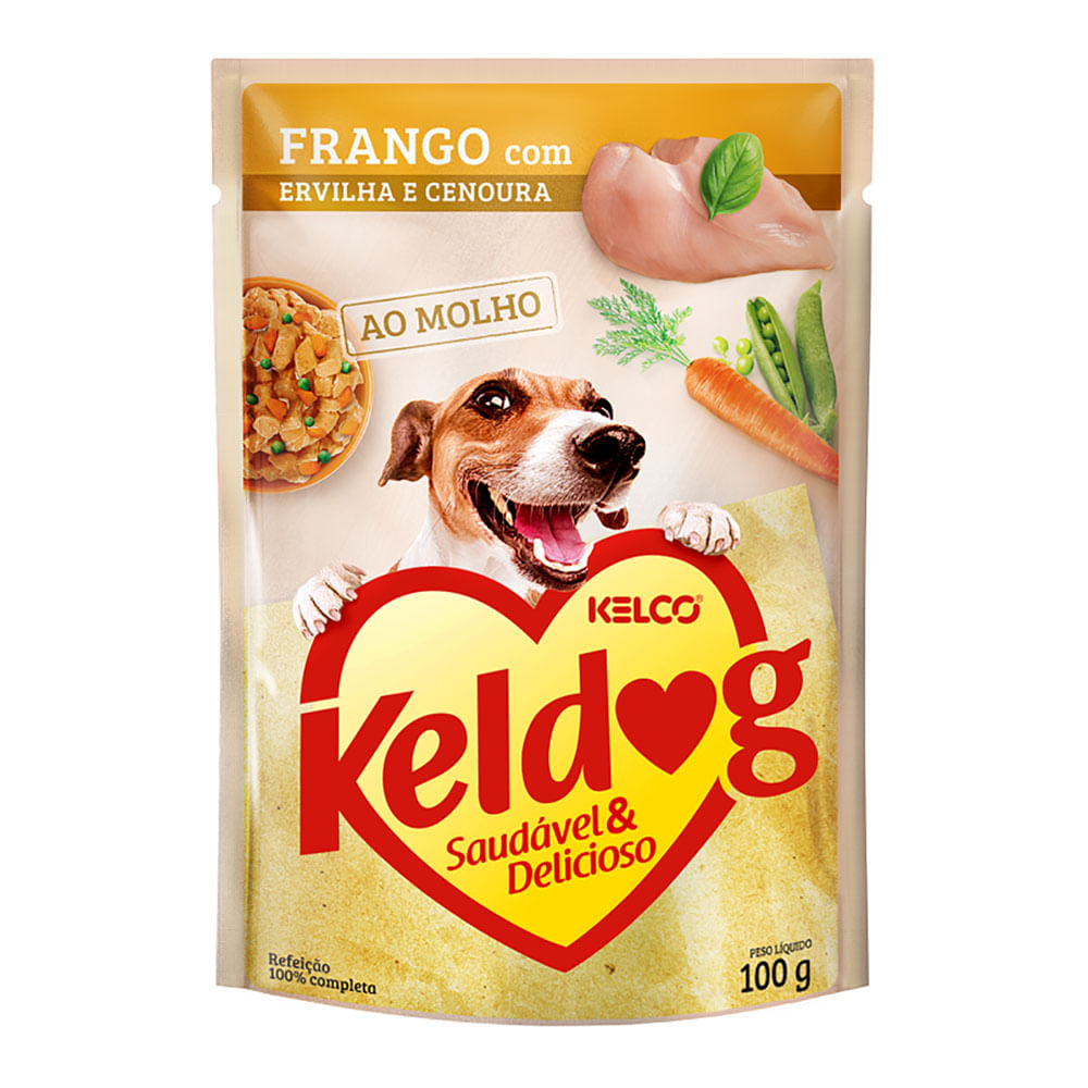 Foto-do-produto-Racao-Umida-Keldog-Sache-Frango-Ervilha-e-Cenoura-100g-no-petshop-online-da-Tudo-de-Bicho