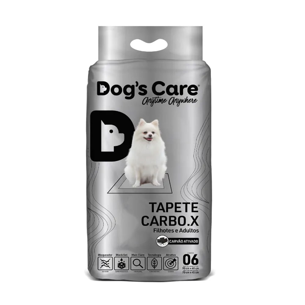 Foto-do-produto-Tapete-Higienico-Carbo.X-Dogs-Care-6-Unidades-no-petshop-online-da-Tudo-de-Bicho