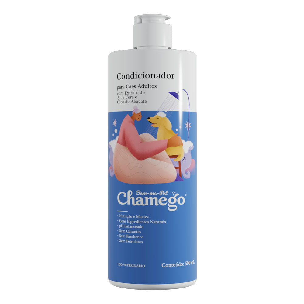 Foto-do-produto-Condicionador-Caes-Chamego-Adultos-500ml-no-petshop-online-da-Tudo-de-Bicho