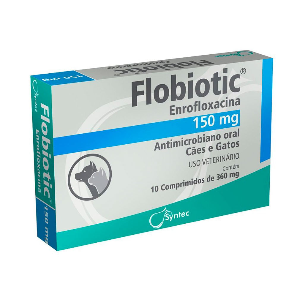 Foto-do-produto-Flobiotic-Antibiotico-Para-Caes-e-Gatos-150mg-10-Comprimidos-no-petshop-online-da-Tudo-de-Bicho