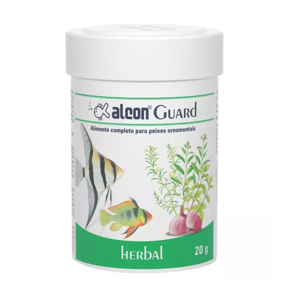 Foto-do-produto-Racao-Para-Peixes-Guard-Herbal-Alcon-20g-no-petshop-online-da-Tudo-de-Bicho