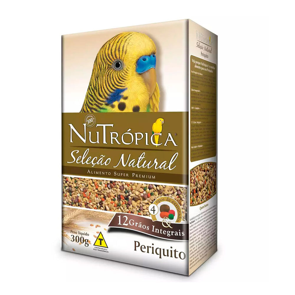 Foto-do-produto-Alimento-para-Periquito-Selecao-Natural-Nutropica-300g-no-petshop-online-da-Tudo-de-Bicho