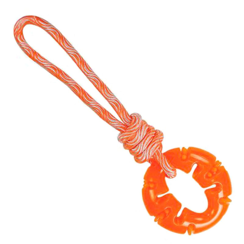 Foto-do-produto-Brinquedo-Mordedor-Jambo-Treat-Ring-Rope-Laranja-no-petshop-online-da-Tudo-de-Bicho