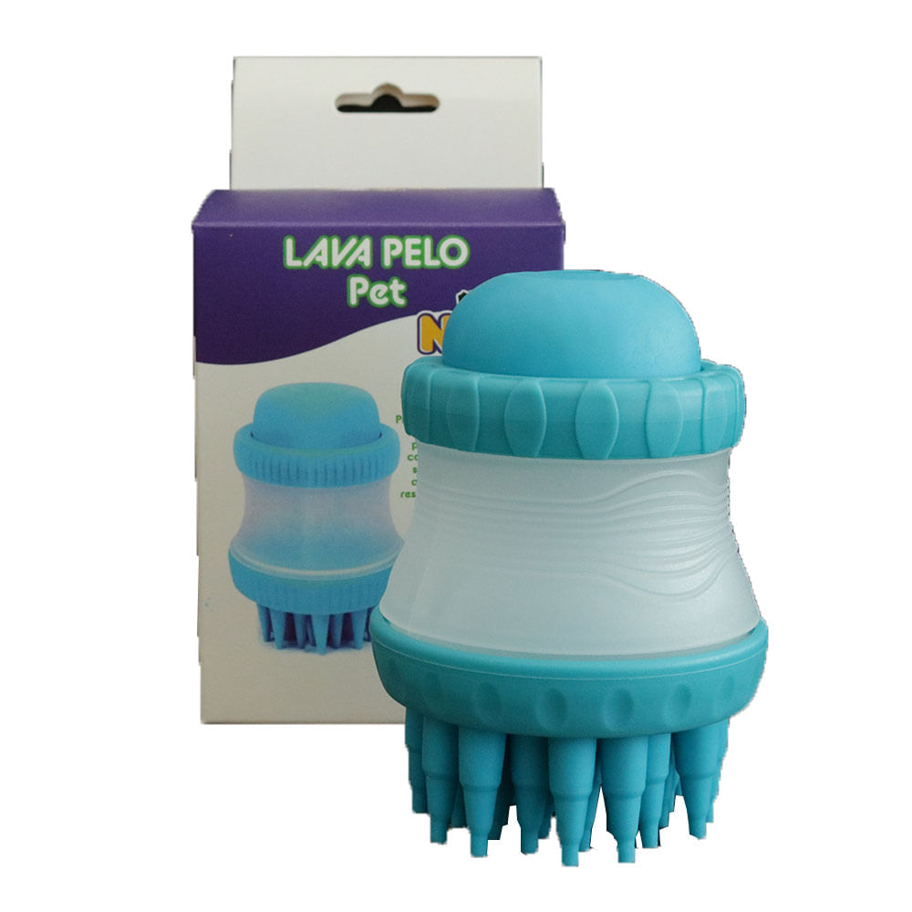 Foto-do-produto-Escova-Lava-Pelos-Azul-Napi-no-petshop-online-da-Tudo-de-Bicho