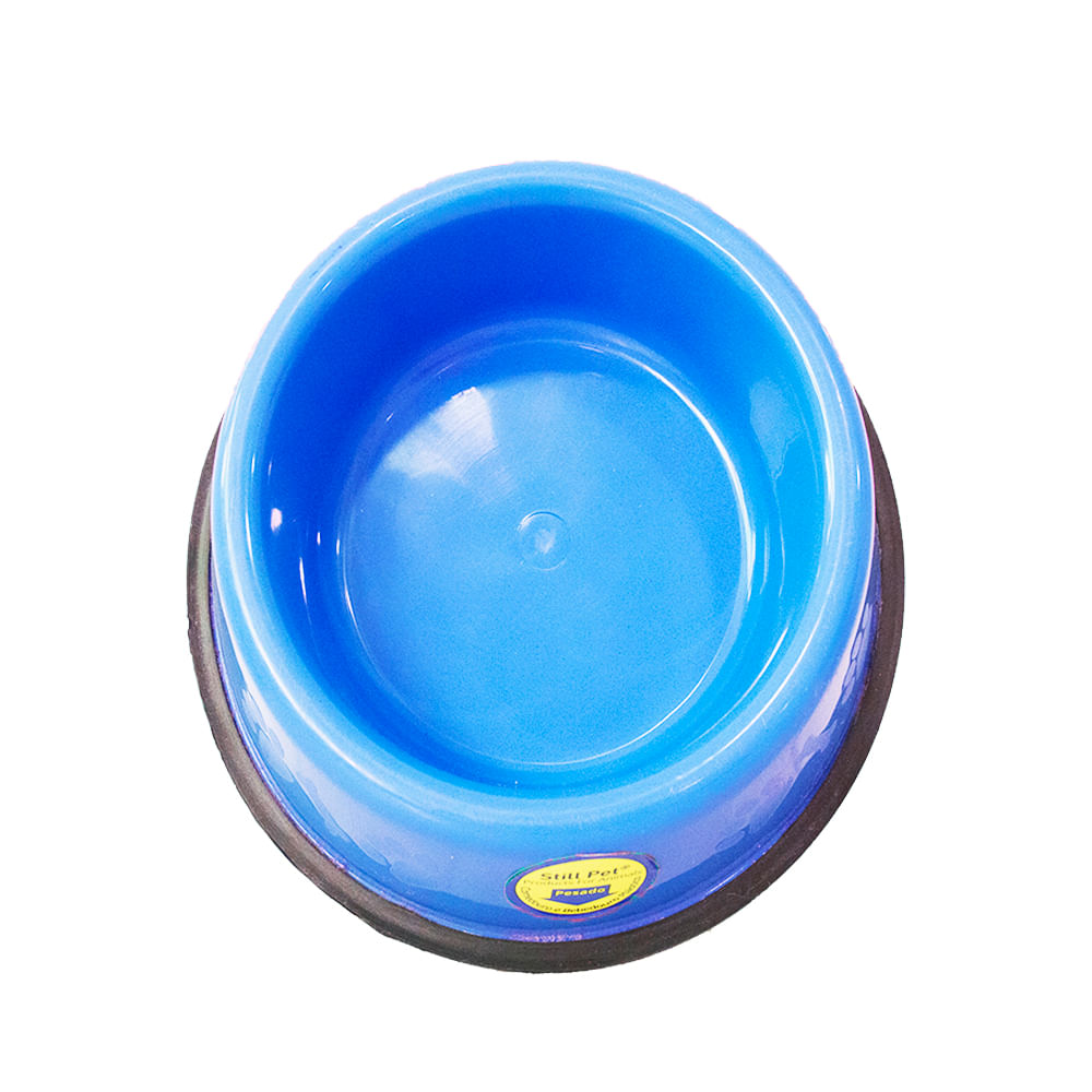 Foto-do-produto-Comedouro-e-Bebedouro-Pesado-Caes-Azul-Tudo-Pet-300ml-no-petshop-online-da-Tudo-de-Bicho