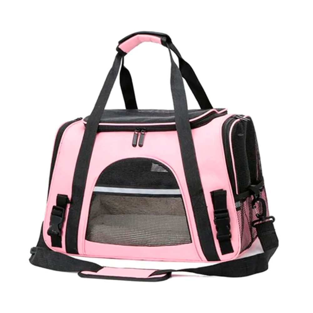 Foto-do-produto-Bolsa-Transporte-The-Pets-The-Dogs-Bag-Rosa-no-petshop-online-da-Tudo-de-Bicho