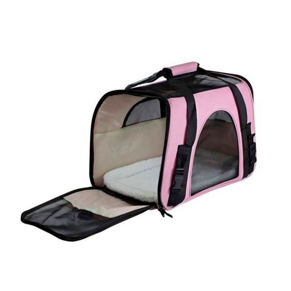 Foto-do-produto-Bolsa-Transporte-The-Pets-The-Dogs-Bag-Rosa-no-petshop-online-da-Tudo-de-Bicho