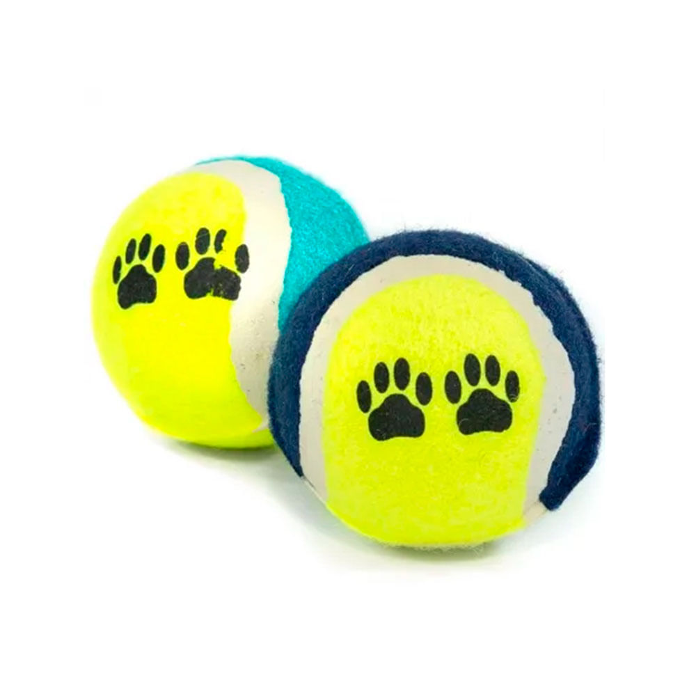 Foto-do-produto-Brinquedo-Bola-De-Tenis-Blister-C-2-Unidades-The-Pets-Brasil-no-petshop-online-da-Tudo-de-Bicho