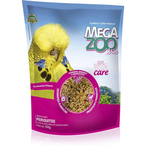 Foto-do-produto-Alimento-para-Periquitos-Mix-Megazoo-350g-no-petshop-online-da-Tudo-de-Bicho