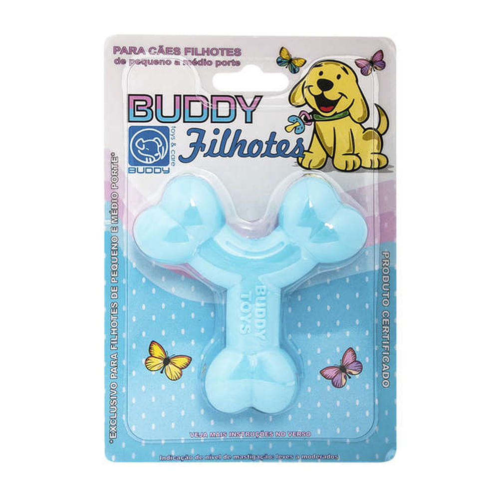 Foto-do-produto-Brinquedo-Caes-Buddy-Toys-Ossinho-Azul-no-petshop-online-da-Tudo-de-Bicho