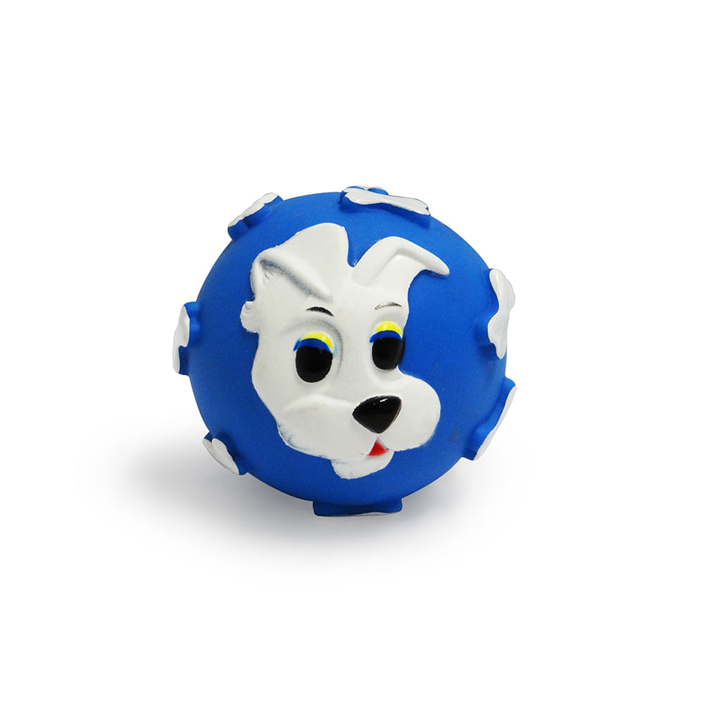 Foto-do-produto-Brinquedo-Caes-The-Pets-Vinil-Bolinha-Dog-Cartoon-Colors-no-petshop-online-da-Tudo-de-Bicho