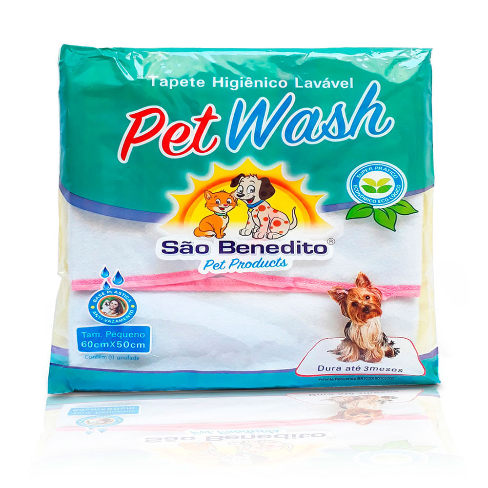 Foto-do-produto-Tapete-Higienico-Lavavel-Pet-Wash-Sao-Benedito-Pet-Rosa-P-no-petshop-online-da-Tudo-de-Bicho