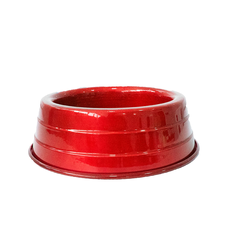 Foto-do-produto-Comedouro-Caes-Dog-Head-Aluminio-Leve-Colorido-Vermelho-Medio-1800ml-no-petshop-online-da-Tudo-de-Bicho